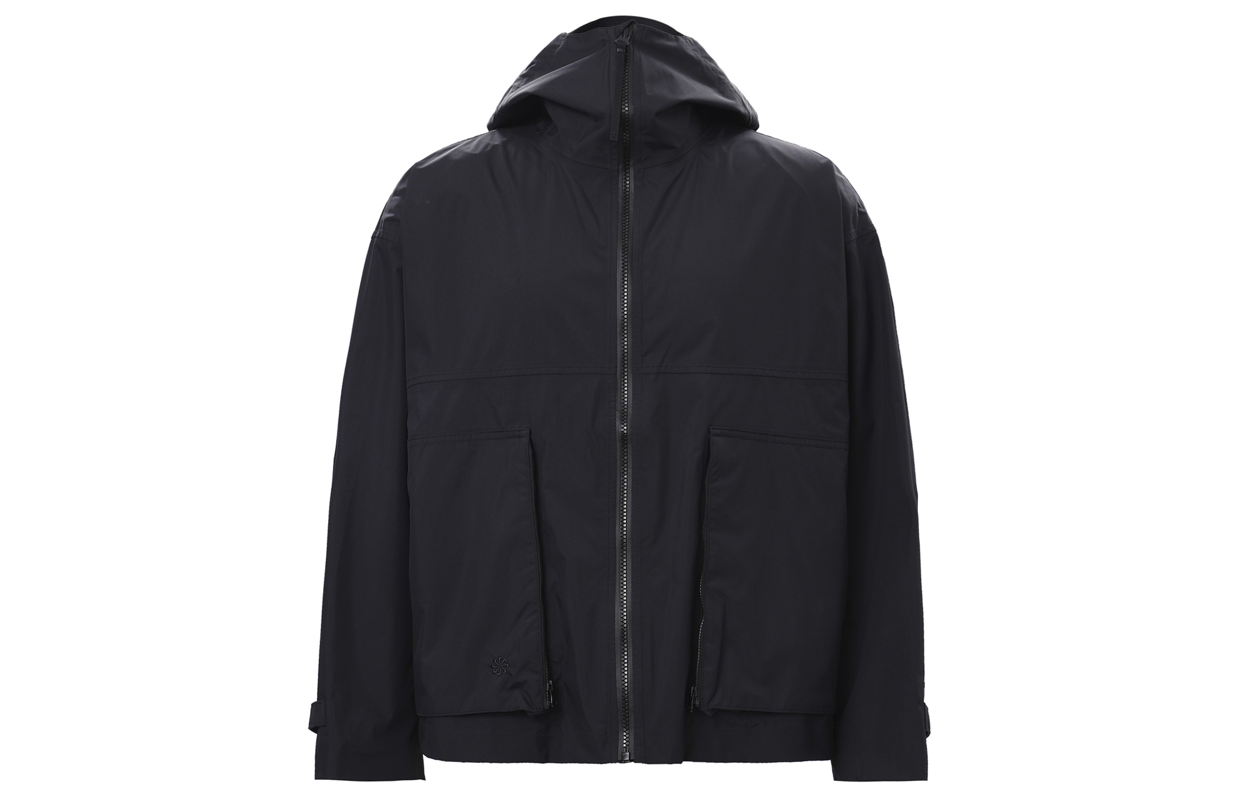 (Women) Nike Black Windbreaker Jacket with Logo Print DQ6662-010 圖 2