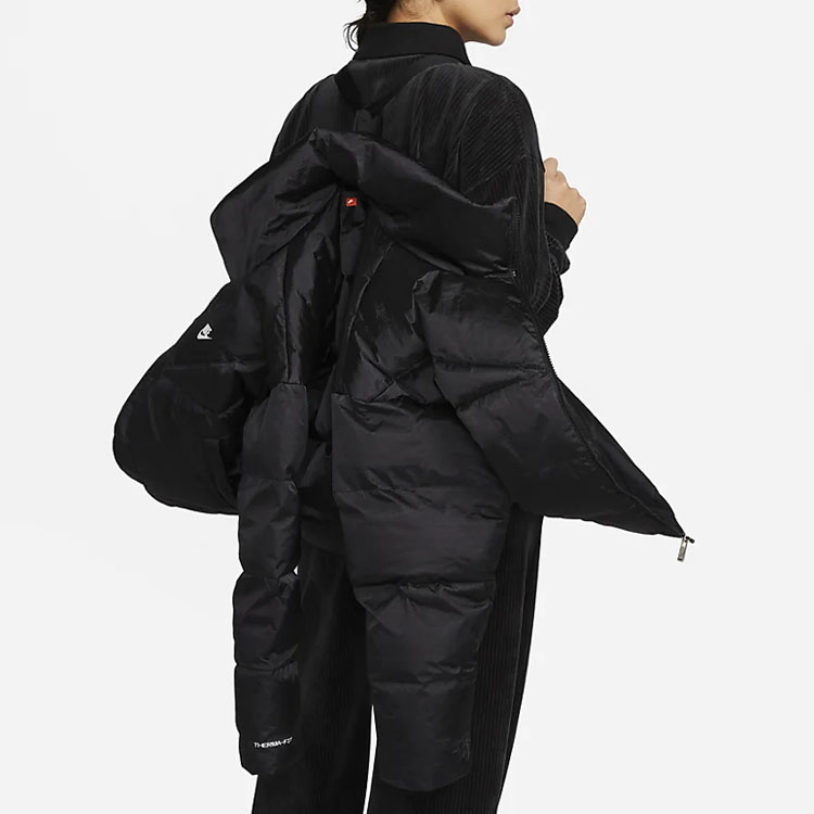 (Women) Nike Black Zip-Up Jacket with Solid Logo Print DQ6888-010 圖 6