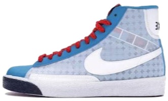 (Women) Nike Blazer High Neo Turquoise/Midnight Navy ‘Cement Red 317808-411 (Women) Nike Blazer High Neo Turquoise/Midnight Navy ‘Cement Red 317808-411