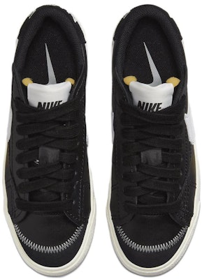 (Women) Nike Blazer Low 77 Jumbo 'Black Sail White' FD9858-001 Shop (Women) Nike Blazer Low 77 Jumbo 'Black Sail White' FD9858-001