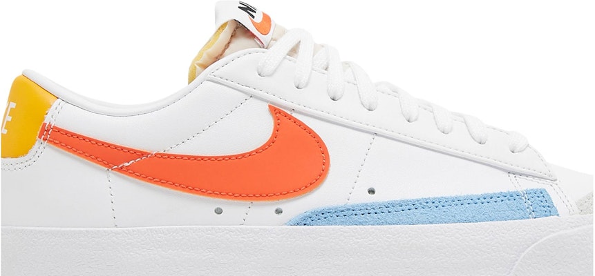 (Women) Nike Blazer Low '77 'White Orange' DC4769-105 Order (Women) Nike Blazer Low '77 'White Orange' DC4769-105