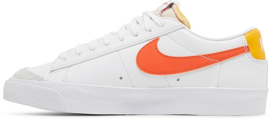 (Women) Nike Blazer Low '77 'White Orange' DC4769-105 Lookbook (Women) Nike Blazer Low '77 'White Orange' DC4769-105