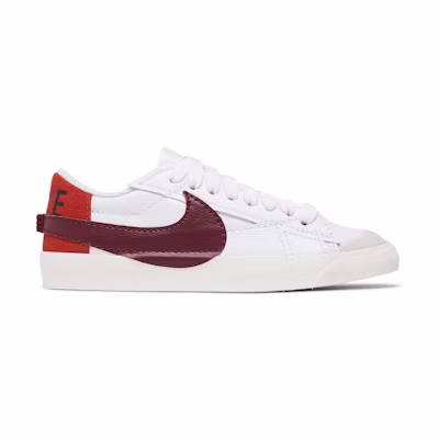 (W) Nike Blazer Low '77 Jumbo 'White Dark Beetroot'