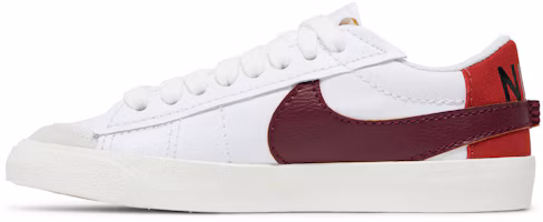 Lookbook (女款) 耐吉 Blazer Low '77 Jumbo '白 深紅甜菜' DQ1470-104