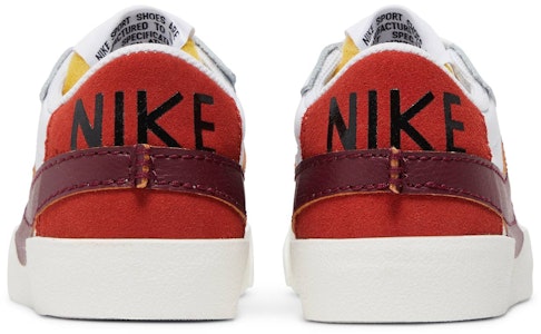 (W) Nike Blazer Low '77 Jumbo 'Blanco y Remolacha Oscura' DQ1470-104 Details for (W) Nike Blazer Low '77 Jumbo 'Blanco y Remolacha Oscura' DQ1470-104
