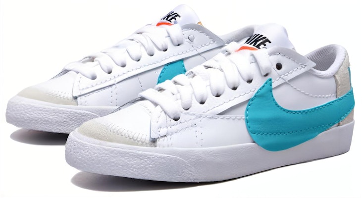 (W) 耐克Blazer Low '77 Jumbo 白色/峰白/橙色/仙人掌绿' DQ1470-107 Lookbook (W) 耐克Blazer Low '77 Jumbo 白色/峰白/橙色/仙人掌绿' DQ1470-107