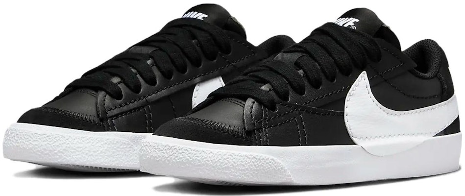 (Women) Nike Blazer Low 'Essential Black' DQ1470-002 Lookbook (Women) Nike Blazer Low 'Essential Black' DQ1470-002