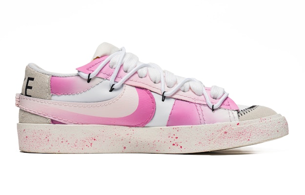 (W) Nike Blazer Low 'Splatter Swoosh Merah Jambu' DQ1470-101-458077 Order (W) Nike Blazer Low 'Splatter Swoosh Merah Jambu' DQ1470-101-458077