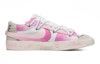 Order (W) Nike Blazer Low 'Splatter Swoosh Merah Jambu' DQ1470-101-458077