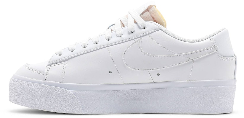 (Women) Nike Blazer Low 'Triple White' DJ0292-100 Lookbook (Women) Nike Blazer Low 'Triple White' DJ0292-100