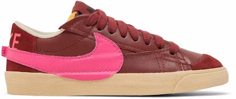 (Women) Nike Blazer Low Jumbo 'Dark Beetroot' DQ1470-600 (Women) Nike Blazer Low Jumbo 'Dark Beetroot' DQ1470-600
