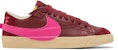 (W) Nike Blazer Low Jumbo 'Dark Beetroot' Lelaki Perempuan Kasut Sneakers DQ1470-600