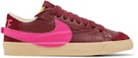Buy (W) Nike Blazer Low Jumbo 'Dark Beetroot' Lelaki Perempuan Kasut Sneakers DQ1470-600