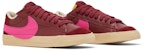 (W) Nike Blazer Low Jumbo 'Dark Beetroot' Lelaki Perempuan Kasut Sneakers DQ1470-600