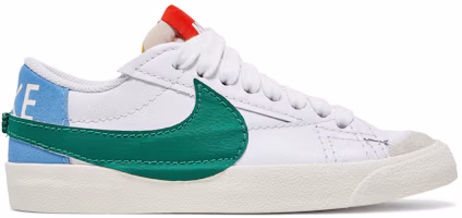 (Women) Nike Blazer Low Jumbo 'Mismatch' DQ1470-100 (Women) Nike Blazer Low Jumbo 'Mismatch' DQ1470-100