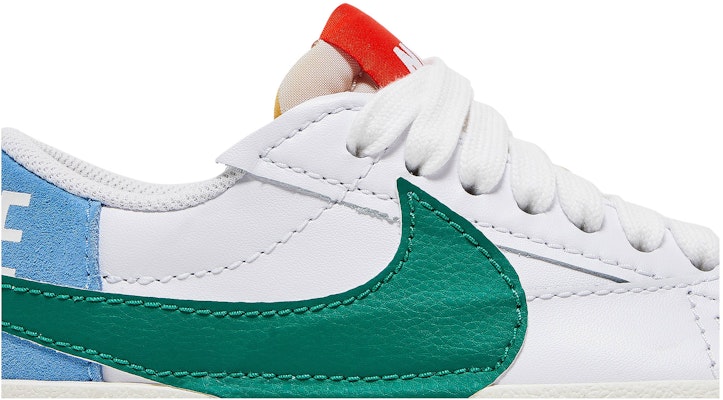 (Women) Nike Blazer Low Jumbo 'Mismatch' DQ1470-100 Order (Women) Nike Blazer Low Jumbo 'Mismatch' DQ1470-100