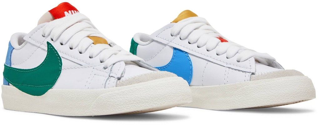 (Women) Nike Blazer Low Jumbo 'Mismatch' DQ1470-100 Cheap (Women) Nike Blazer Low Jumbo 'Mismatch' DQ1470-100