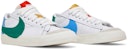 (W) Nike Blazer Low Jumbo 'Mismatch' Lelaki Wanita Malaysia DQ1470-100