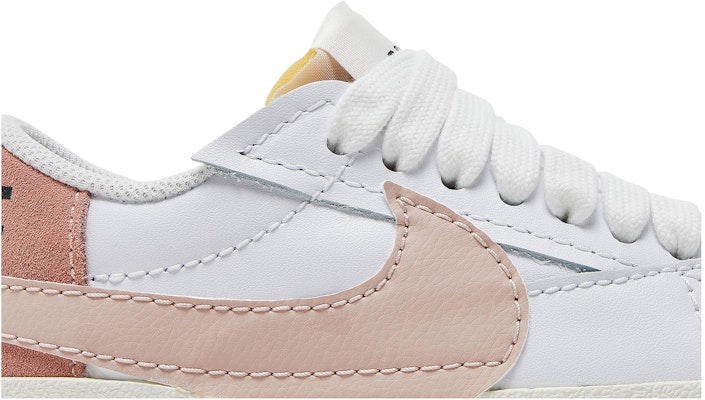 (Women) Nike Blazer Low Jumbo 'White Pink' DQ1470-102 Order (Women) Nike Blazer Low Jumbo 'White Pink' DQ1470-102