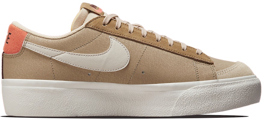 (W) Nike Blazer Low Platform 'Coklat Putih Merah' DQ9318-200 Order (W) Nike Blazer Low Platform 'Coklat Putih Merah' DQ9318-200