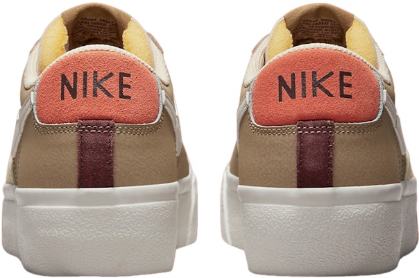 (W) Nike Blazer Low Platform 'Coklat Putih Merah' DQ9318-200 Purchase (W) Nike Blazer Low Platform 'Coklat Putih Merah' DQ9318-200