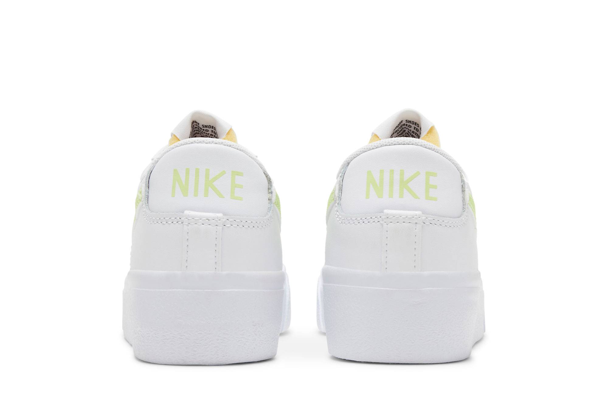 Details for (W) Nike Blazer Low Plataforma 'Lemon Twist' DJ0292-102