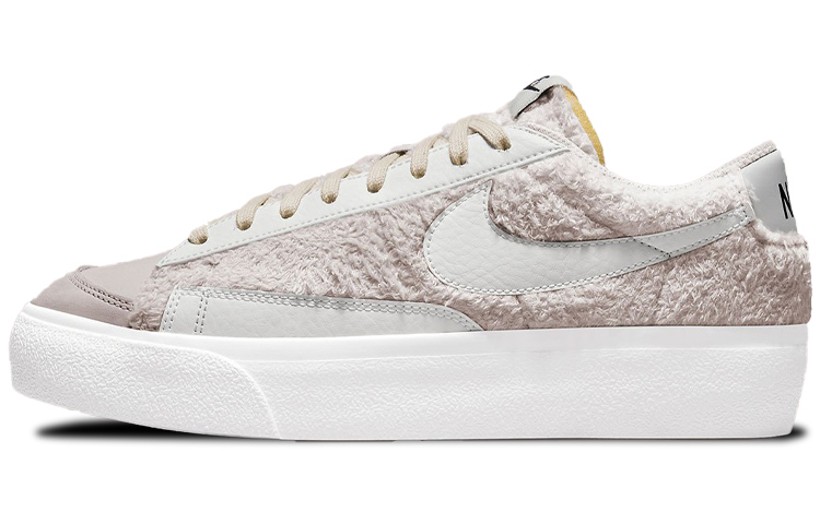 (Women) Nike Blazer Low Platform 'Light Bone' DO6715-001