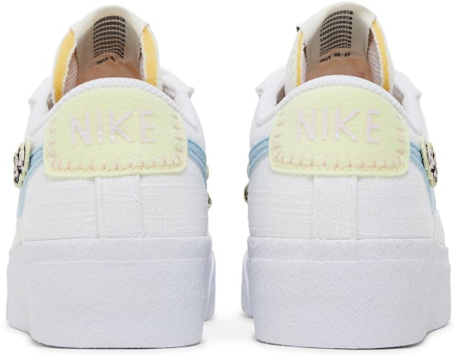 (W) Nike Blazer Low Platform 'Next Nature Boarder Blue' Biru Alam Semula Jadi. DJ6376-100 Details for (W) Nike Blazer Low Platform 'Next Nature Boarder Blue' Biru Alam Semula Jadi. DJ6376-100