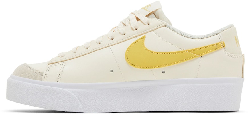 (Women) Nike Blazer Low Platform 'Pale Ivory Saturn Gold' DJ0292-113 Lookbook (Women) Nike Blazer Low Platform 'Pale Ivory Saturn Gold' DJ0292-113