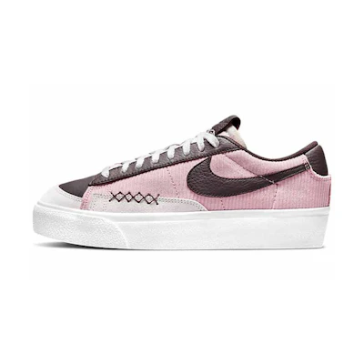 (W) Nike Blazer Low Platform Sneakers Pink