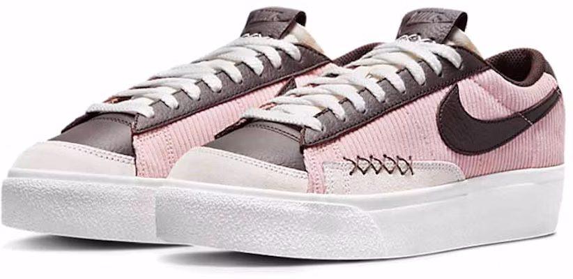 (W) Nike Blazer Low Platform Sneakers Merah Jambu DM9471-600 Lookbook (W) Nike Blazer Low Platform Sneakers Merah Jambu DM9471-600