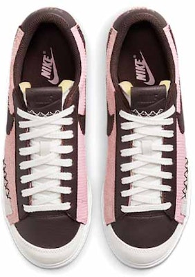 (W) Nike Blazer Low Platform Sneakers Merah Jambu DM9471-600 Shop (W) Nike Blazer Low Platform Sneakers Merah Jambu DM9471-600