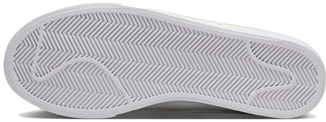 (W) Nike Blazer Low Platform 'Sail' Wanita DJ0292-108 Details for (W) Nike Blazer Low Platform 'Sail' Wanita DJ0292-108