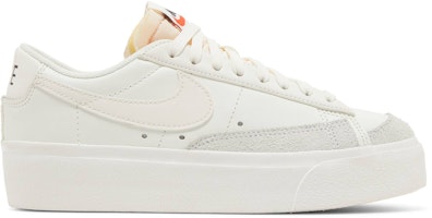 (Women) Nike Blazer Low Platform 'Triple Sail' DJ0292-105 (Women) Nike Blazer Low Platform 'Triple Sail' DJ0292-105