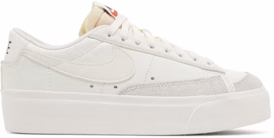 (Women) Nike Blazer Low Platform 'Triple Sail' DJ0292-105 (Women) Nike Blazer Low Platform 'Triple Sail' DJ0292-105