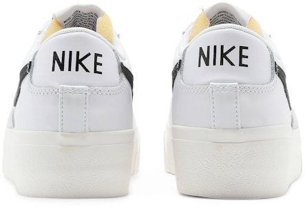 (W) Nike Blazer Low Platform 'Putih Hitam' DJ0292-101 Details for (W) Nike Blazer Low Platform 'Putih Hitam' DJ0292-101