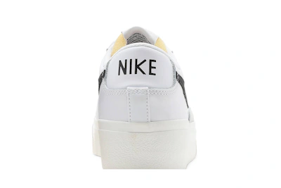 (Women) Nike Blazer Low Platform 'White Black'