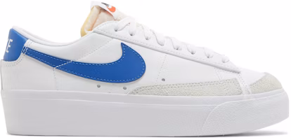 (Women) Nike Blazer Low Platform 'White Game Royal' DJ0292-107 (Women) Nike Blazer Low Platform 'White Game Royal' DJ0292-107