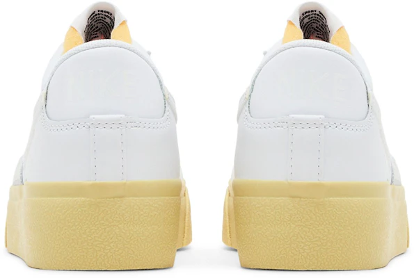 (W) Nike Blazer Low Platform ''Blanc Lemon Wash'' DJ0292-109 Details for (W) Nike Blazer Low Platform ''Blanc Lemon Wash'' DJ0292-109