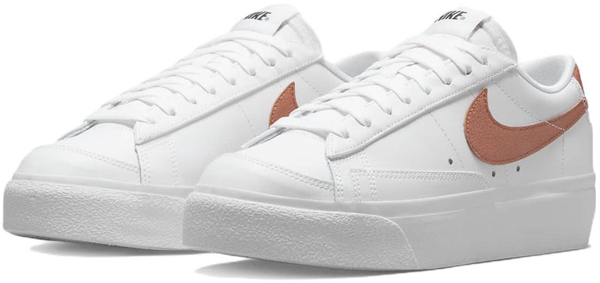 (W) 耐克Blazer低帮增高白铜金配色 DQ7571-100 Lookbook (W) 耐克Blazer低帮增高白铜金配色 DQ7571-100