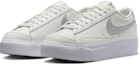 Lookbook (W) ナイキ ブレーザー LOW プラットフォーム "ホワイト/メタリックシルバー" DQ7571-101