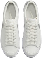 (W) ナイキ ブレーザー LOW プラットフォーム "ホワイト/メタリックシルバー" DQ7571-101 Shop (W) ナイキ ブレーザー LOW プラットフォーム "ホワイト/メタリックシルバー" DQ7571-101