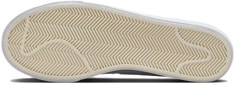 (W) Nike Blazer Low Platform 'Putih Perak Metalik' DQ7571-101 Details for (W) Nike Blazer Low Platform 'Putih Perak Metalik' DQ7571-101