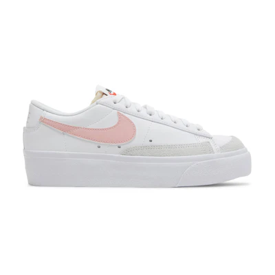 (W) Nike Blazer Low Platform 'White Pink Glaze'