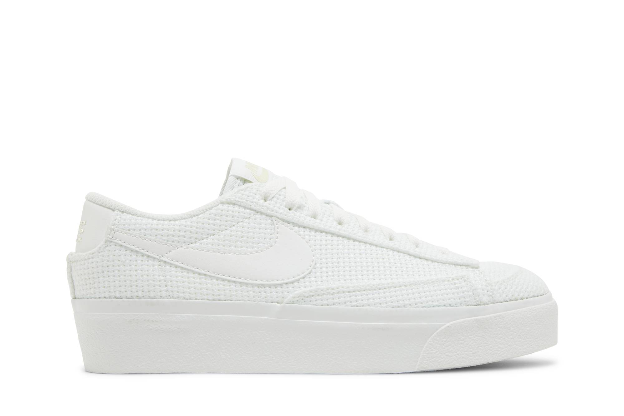 (Women) Nike Blazer Low Platform Essential 'Summit White Woven' DN0744-100
