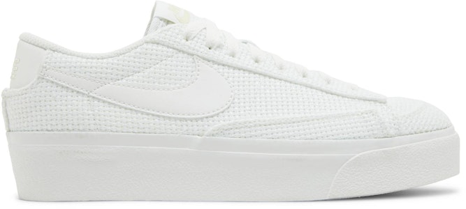 (W) 耐克 Blazer Low 平台基础款 'Summit White Woven' DN0744-100 Buy (W) 耐克 Blazer Low 平台基础款 'Summit White Woven' DN0744-100