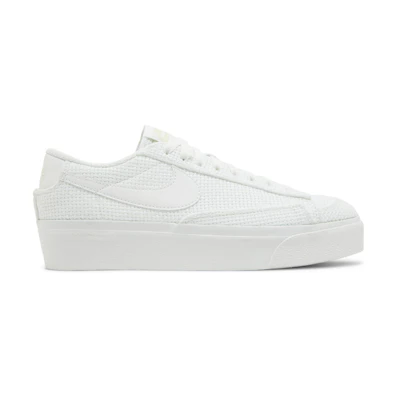 (W) Nike Blazer Low Platform Essential 'Summit White Woven'