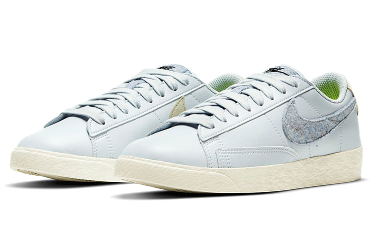 Shop (W) Nike Blazer Low SE ''Recycled Wool Pack - Hellblau Armory'' DA4934-400