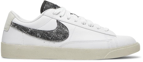 (Women) Nike Blazer Low SE 'Recycled Wool Pack - White Black' DA4934-100 (Women) Nike Blazer Low SE 'Recycled Wool Pack - White Black' DA4934-100