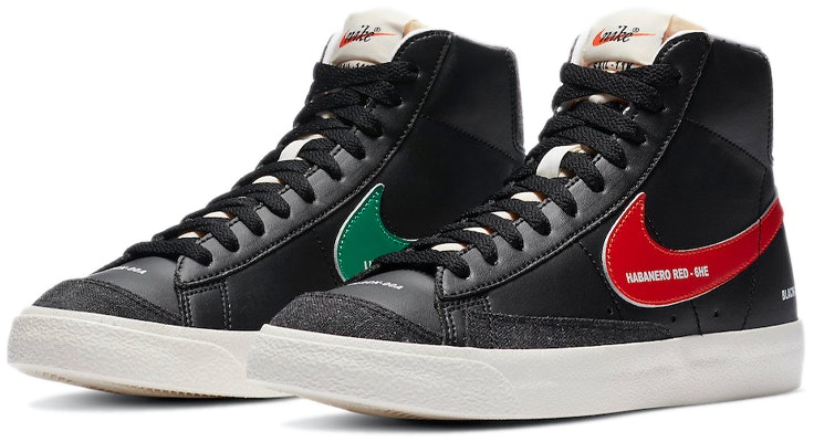 (女性)Nike Blazer Mid 77「顏色代碼黑」DA2142-046 Lookbook (女性)Nike Blazer Mid 77「顏色代碼黑」DA2142-046